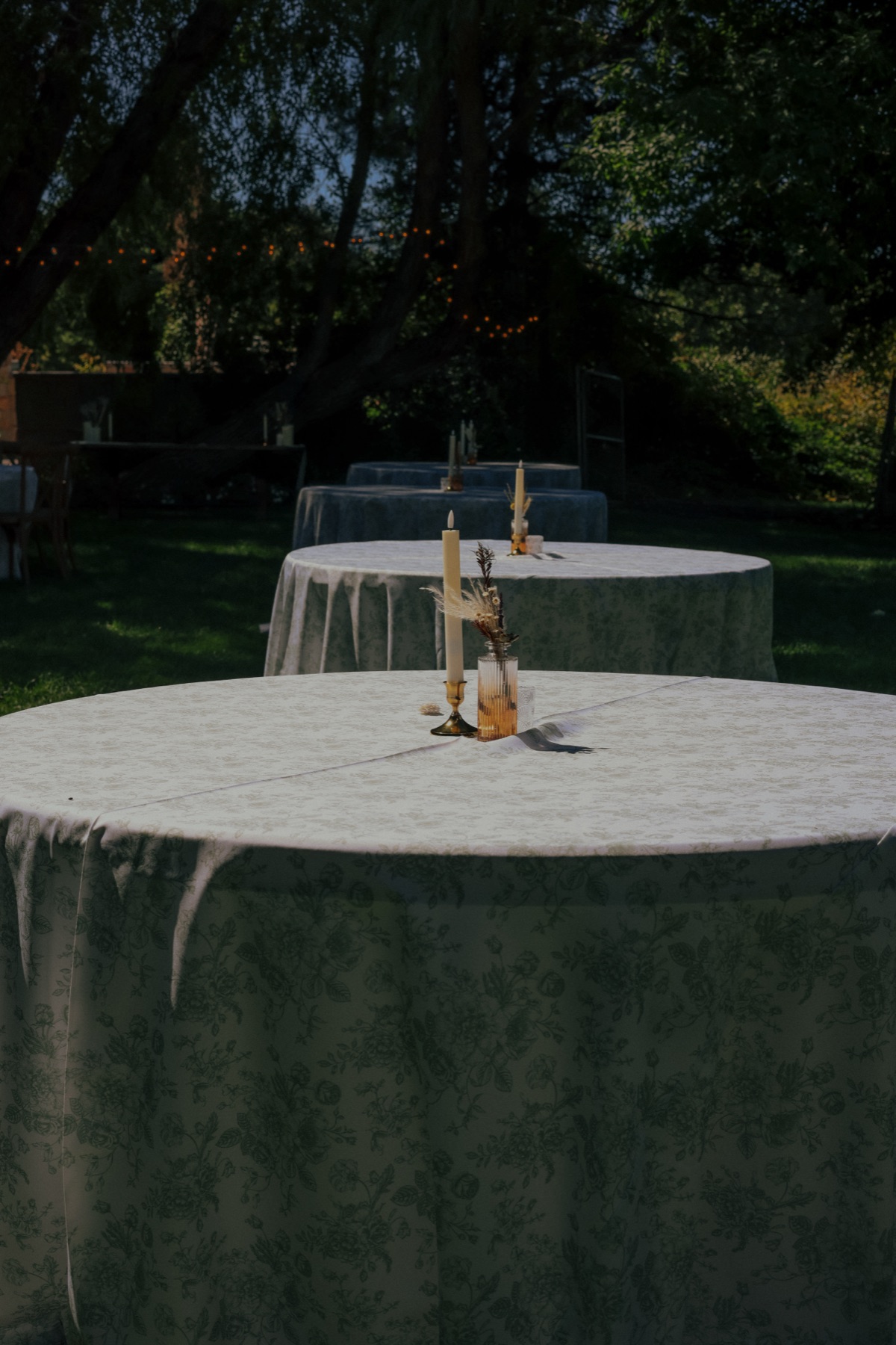 Engagement table setting detail